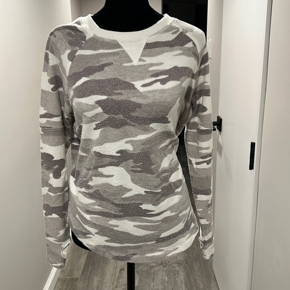 Sweet Romeo Sweaters - Sweet Romeo Camo sweater.